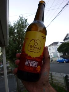 Haywired at Sunset, with my paintey hand.  