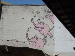 On the wall at Zeitgeist