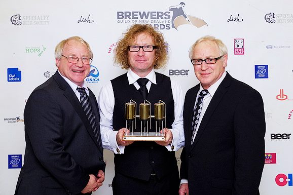 Doug Banks, Te Radar (MC) and Jim Banks.