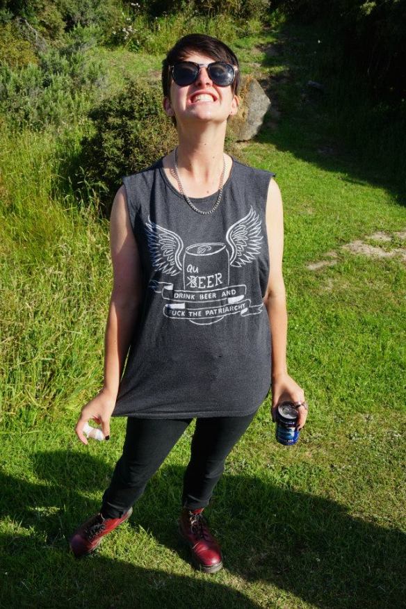 One very stylish Tough Bitch.