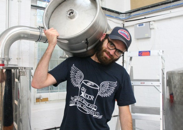 Why yes, I cam using the 'Handsome Man Hefting  Keg' shot. 