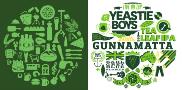 Frankly I think Yeastie Boys made a good call not using this logo. 