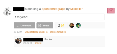 I may occasionally also use Untappd for bragging purposes.
